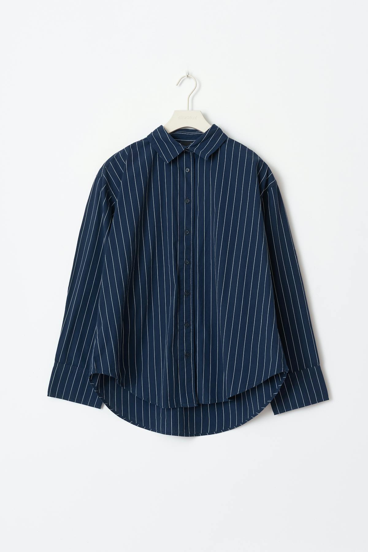 Poplin shirt - Blue/white