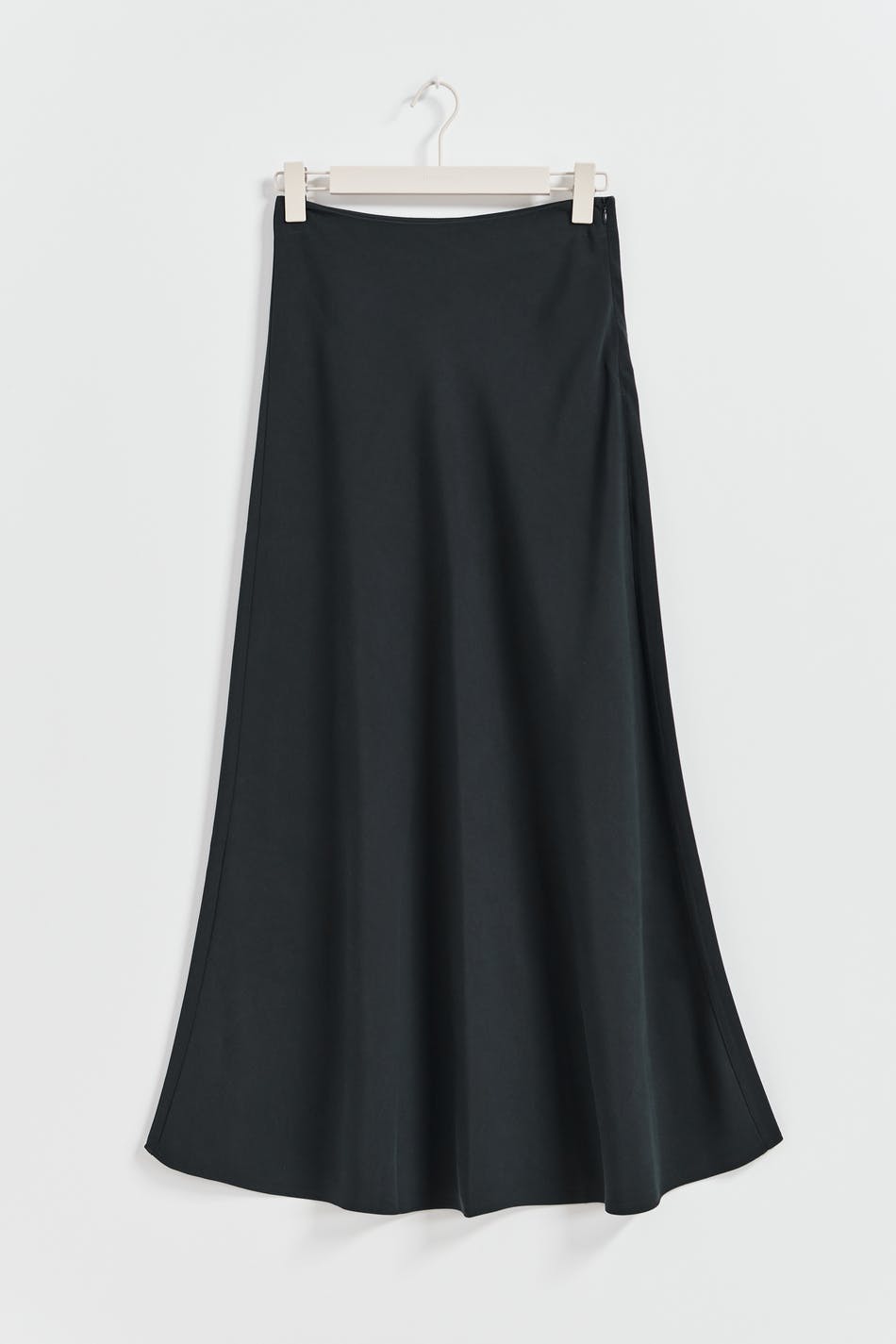 Viscose maxi skirt - Offblack