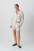 linen shirt - Bleu marine
