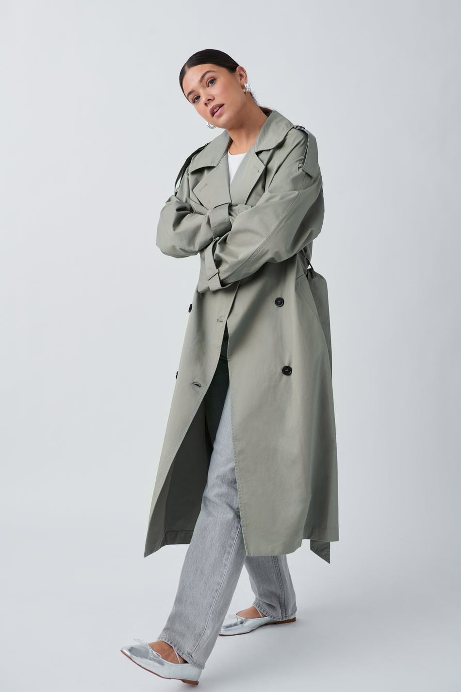 Maxi trench coat - Beige
