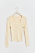 knitted top - Seacrest