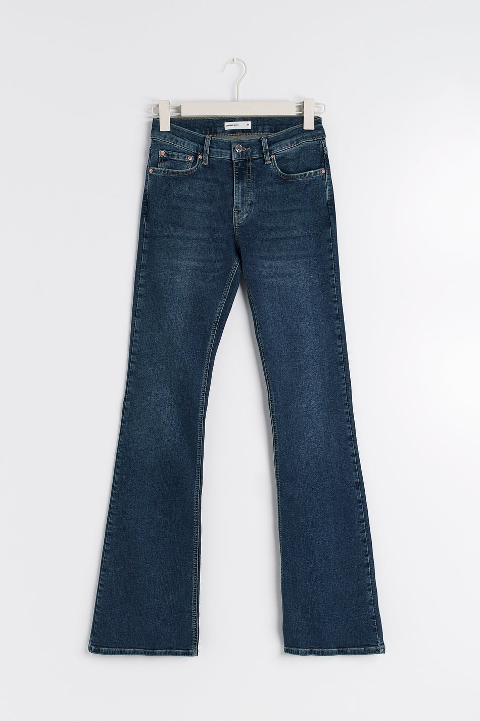low waist tall bootcut jeans - Midnight blue