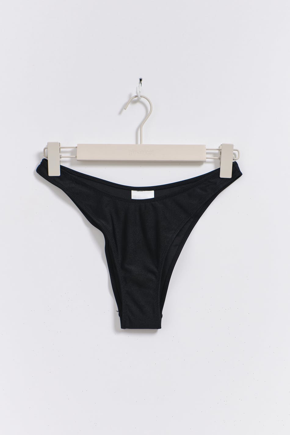 High leg bikini brief - Noir