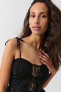 Lace singlet - Blanc cassé