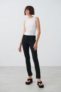 Slim slit trousers - Noir