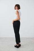Slim slit trousers - Noir
