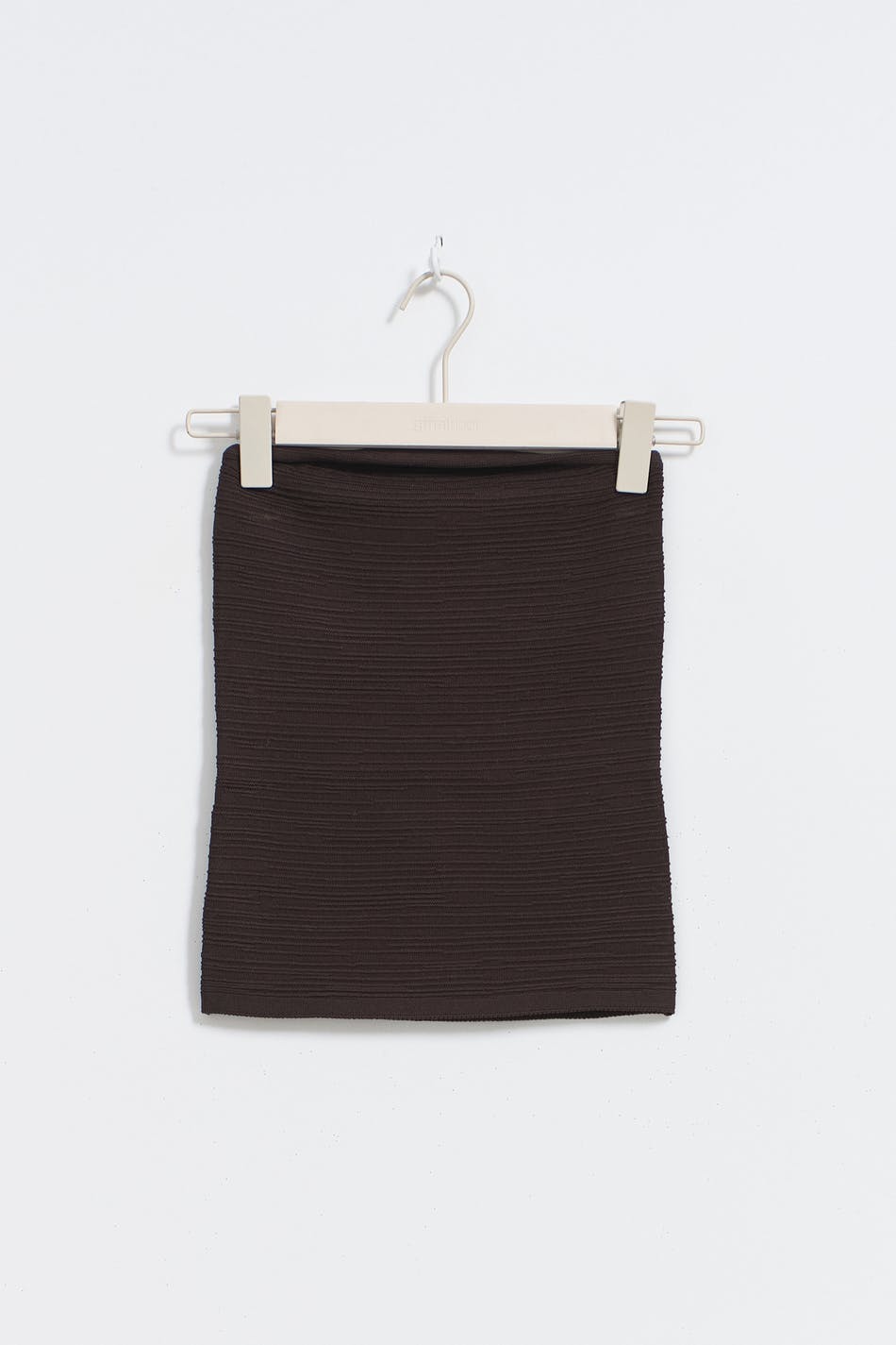 knitted tube top - Pink lady