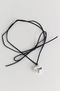 Heart strap necklace