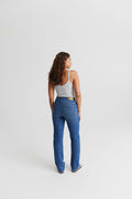 Mid straight jeans - Offblack