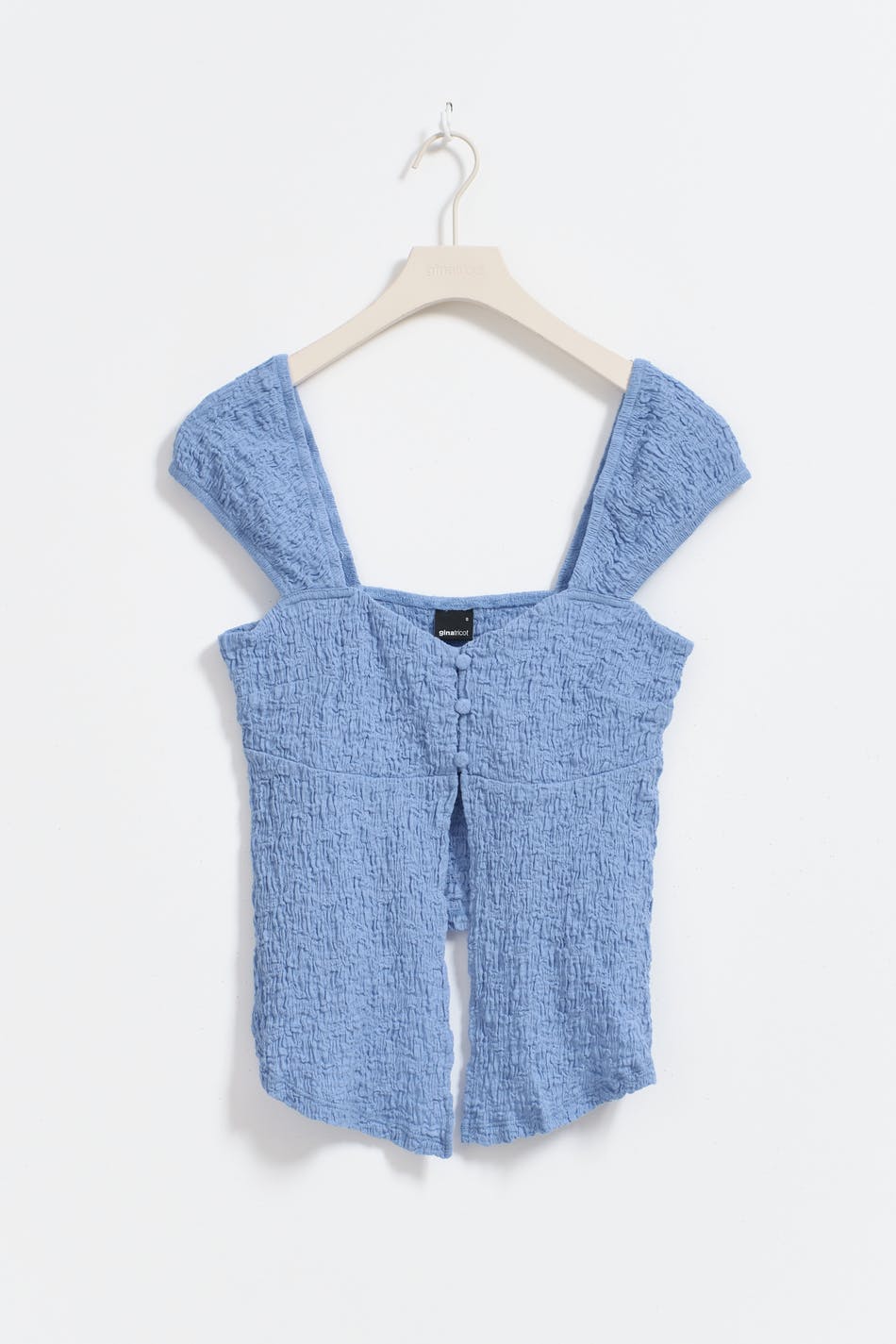Structure button top - Cornflower blue