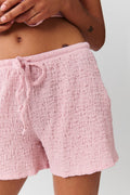 Structure shorts - Rose smoke