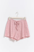 Structure shorts - Rose smoke