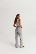 Comfy wide jeans - Mid blue