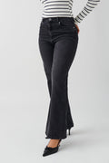 Comfy wide jeans - Offblack