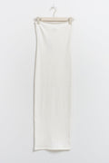 super stretch tube dress - Blanc cassé