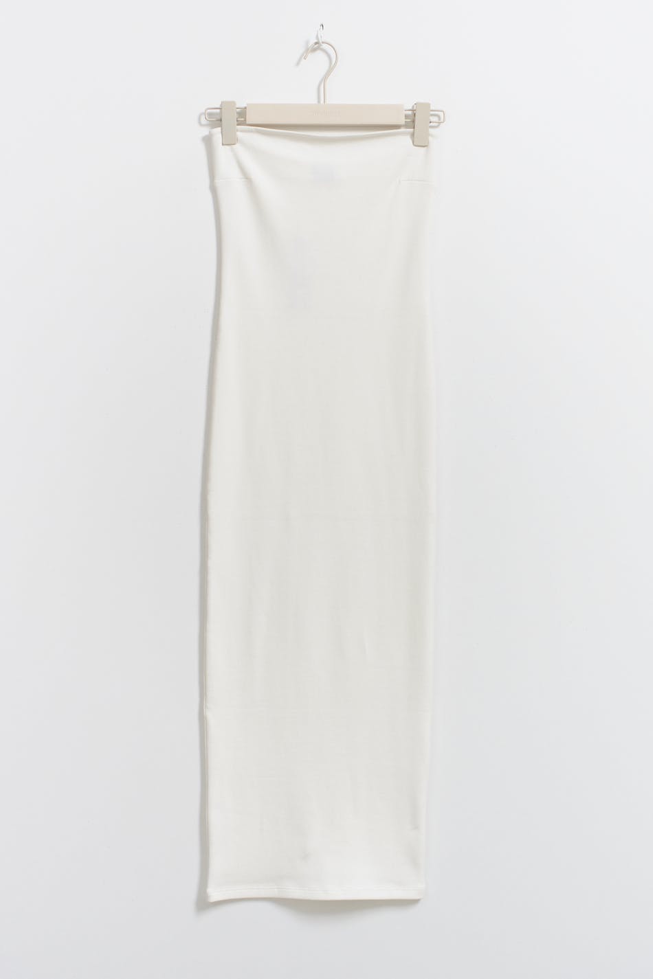 super stretch tube dress - Blanc cassé