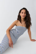 super stretch tube dress - Blanc cassé
