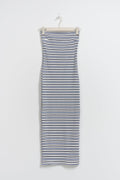 super stretch tube dress - Red stripe