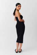 super stretch tube dress - Noir