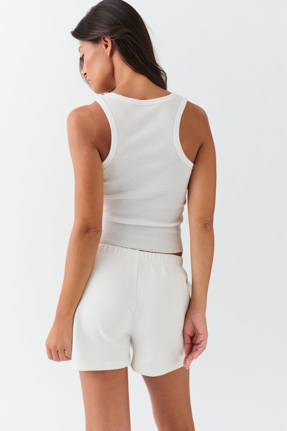 Sweat shorts - Blanc cassé