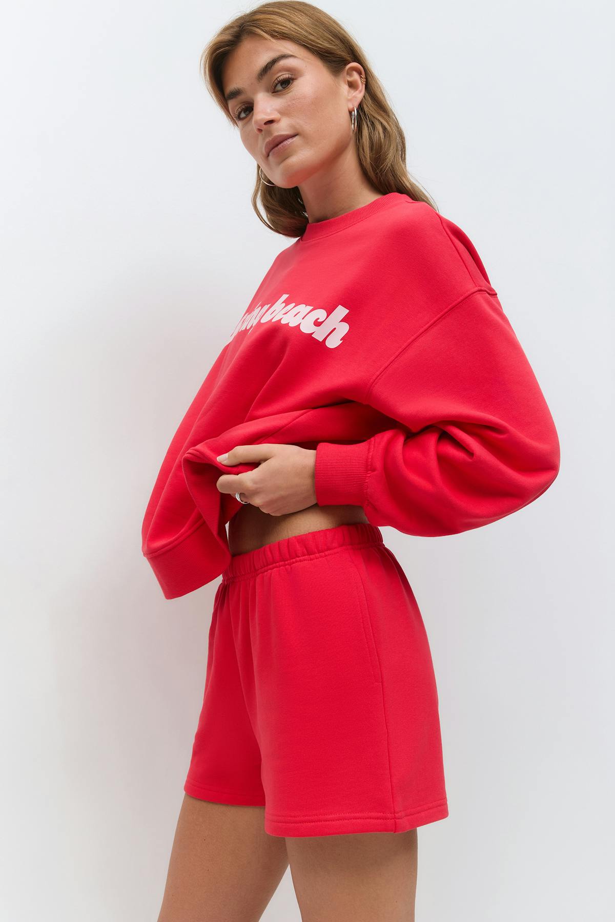 Sweat shorts - Cashmere blue
