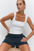 Sweat shorts - Lt grey melange