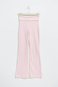Y low waist yoga leggings - Rose