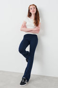 Y low waist yoga leggings - Lt grey melange