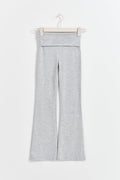 Y low waist yoga leggings - Bleu marine