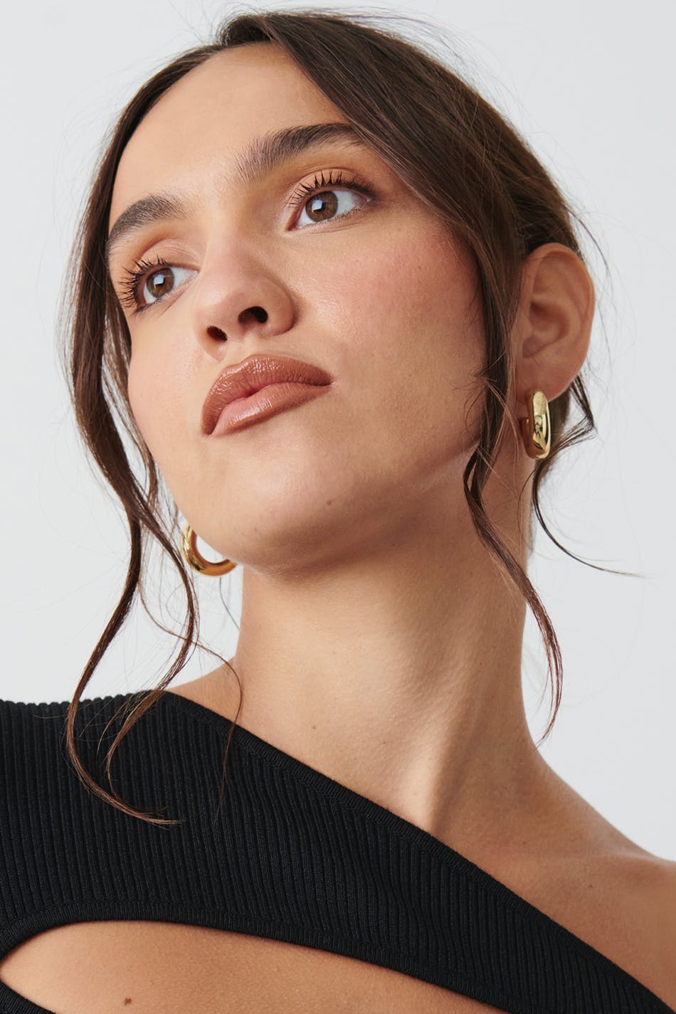 superchunky hoops earrings - Doré