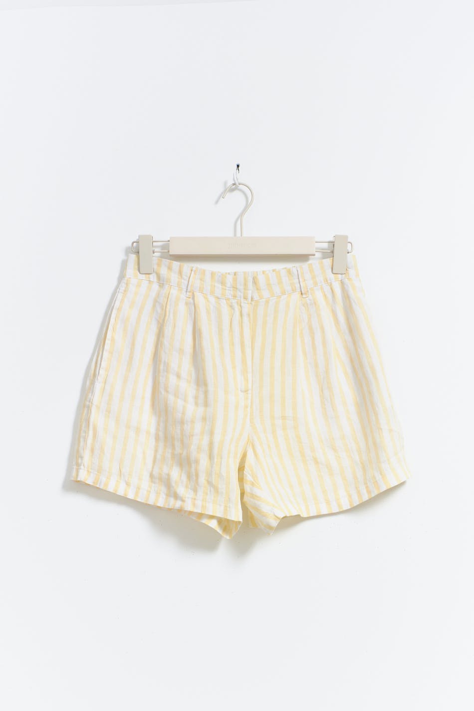 Linen shorts - Noir