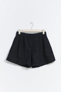 Linen shorts - Blanc