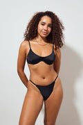Ring bikini brief - Noir