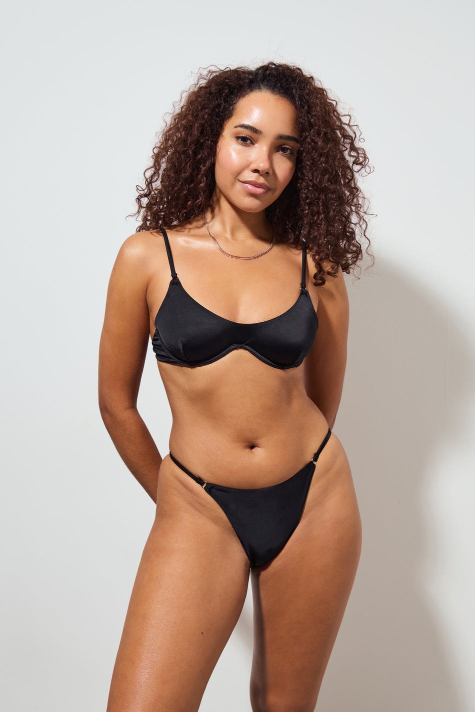 Ring bikini brief - Noir