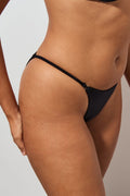 Ring bikini brief - Noir