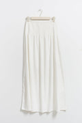Smock maxi skirt - Blanc cassé