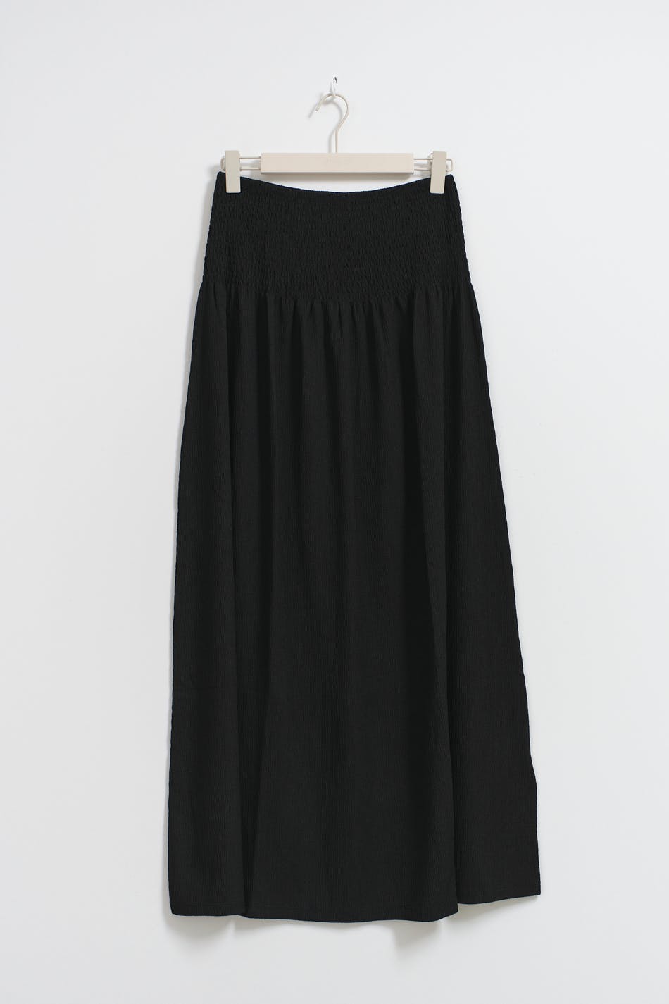 Smock maxi skirt - Blanc cassé
