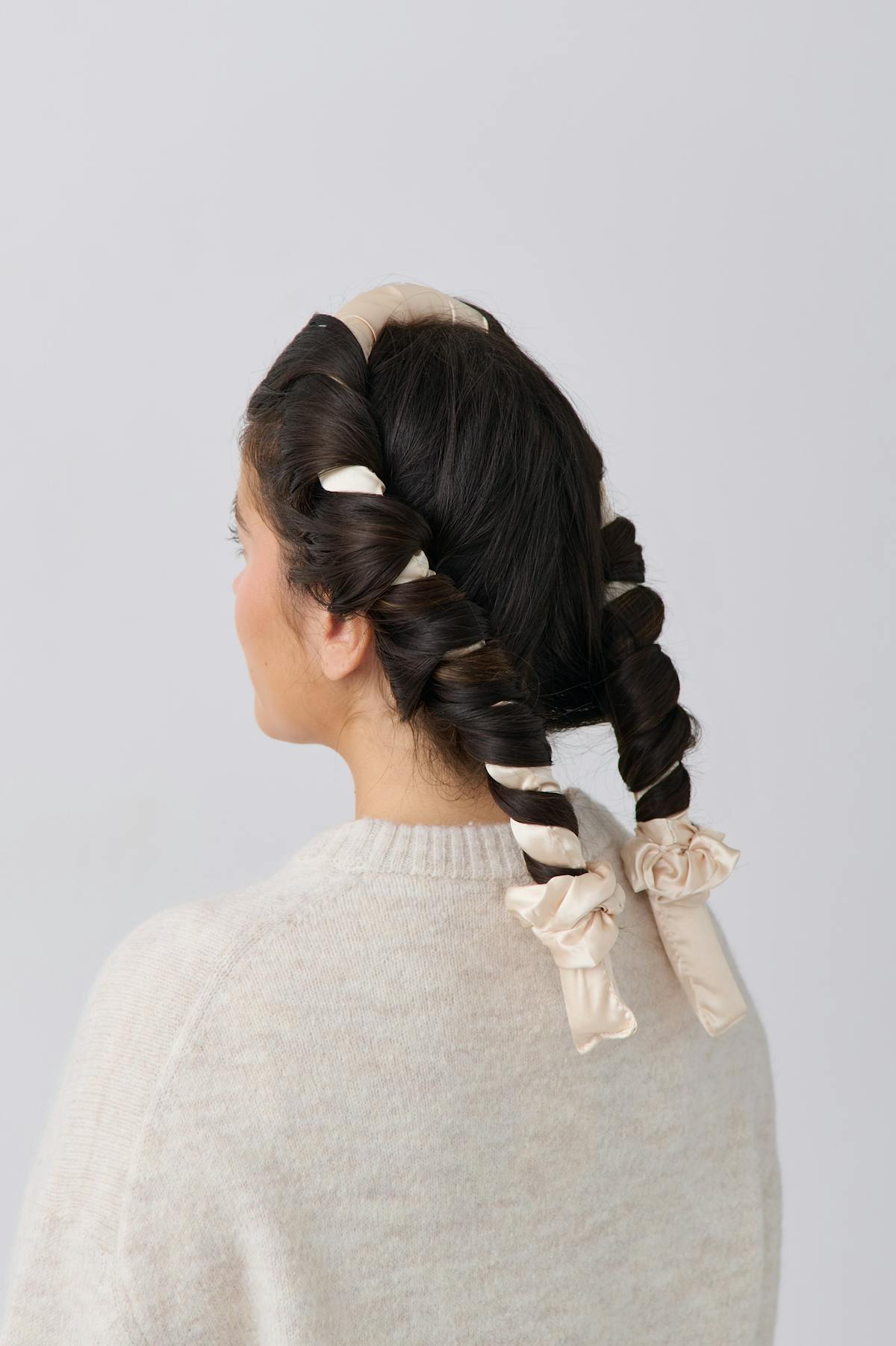 No heat curler - Marron