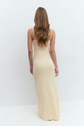 Maxi slip dress - Stone