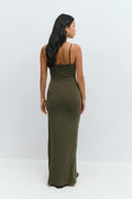 Maxi slip dress - Jaune clair