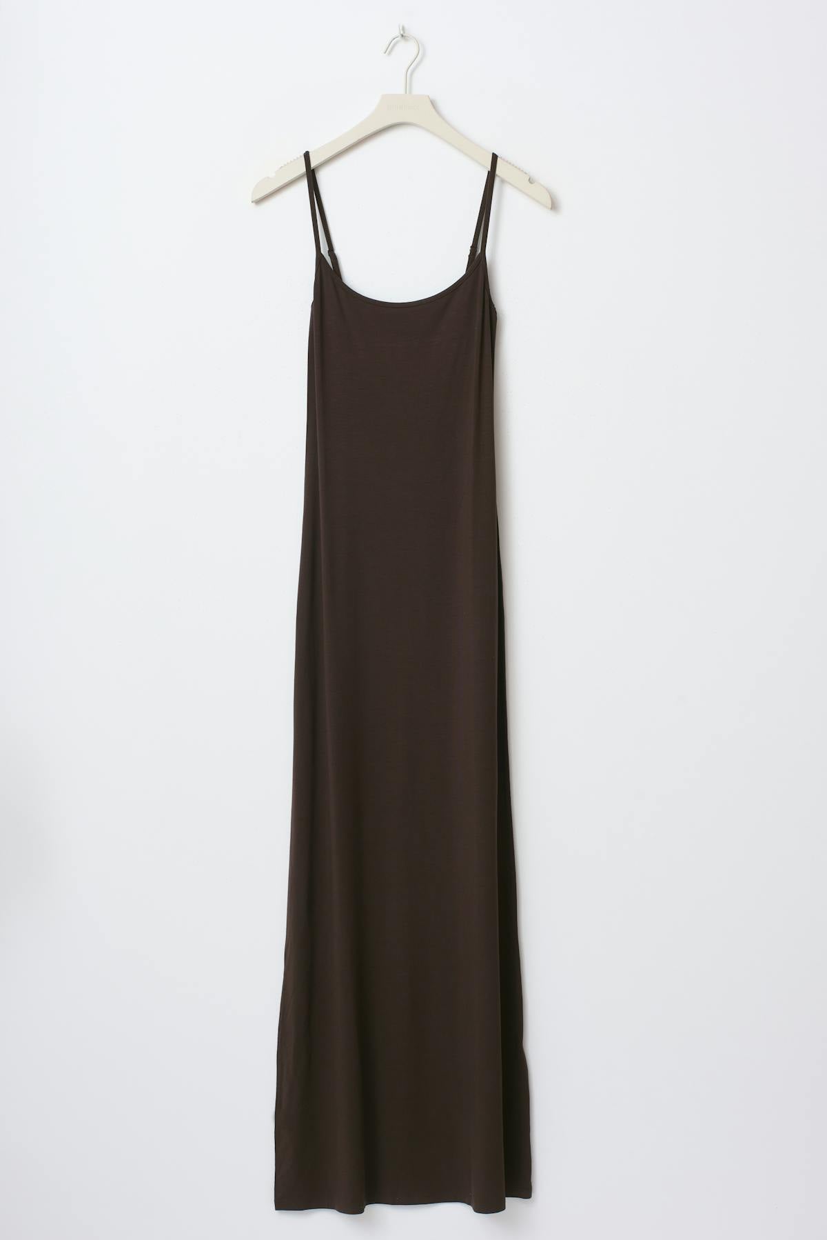 Maxi slip dress - Grey melange