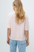 knitted top - Warm white