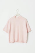 knitted top - Black/offwhite