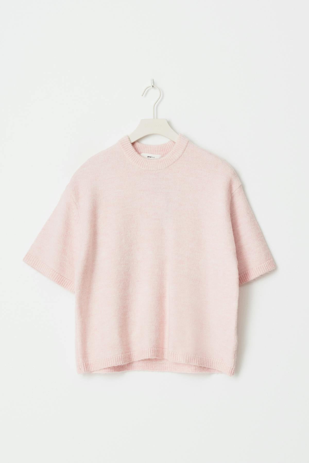knitted top - Black/offwhite