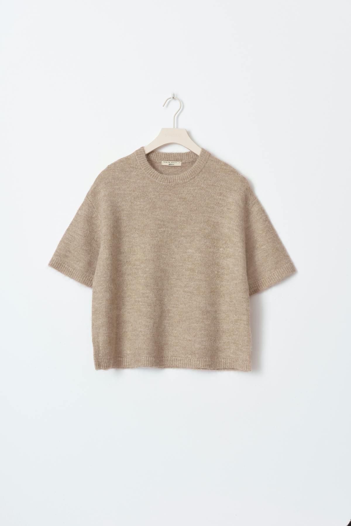 knitted top - Pale lilac