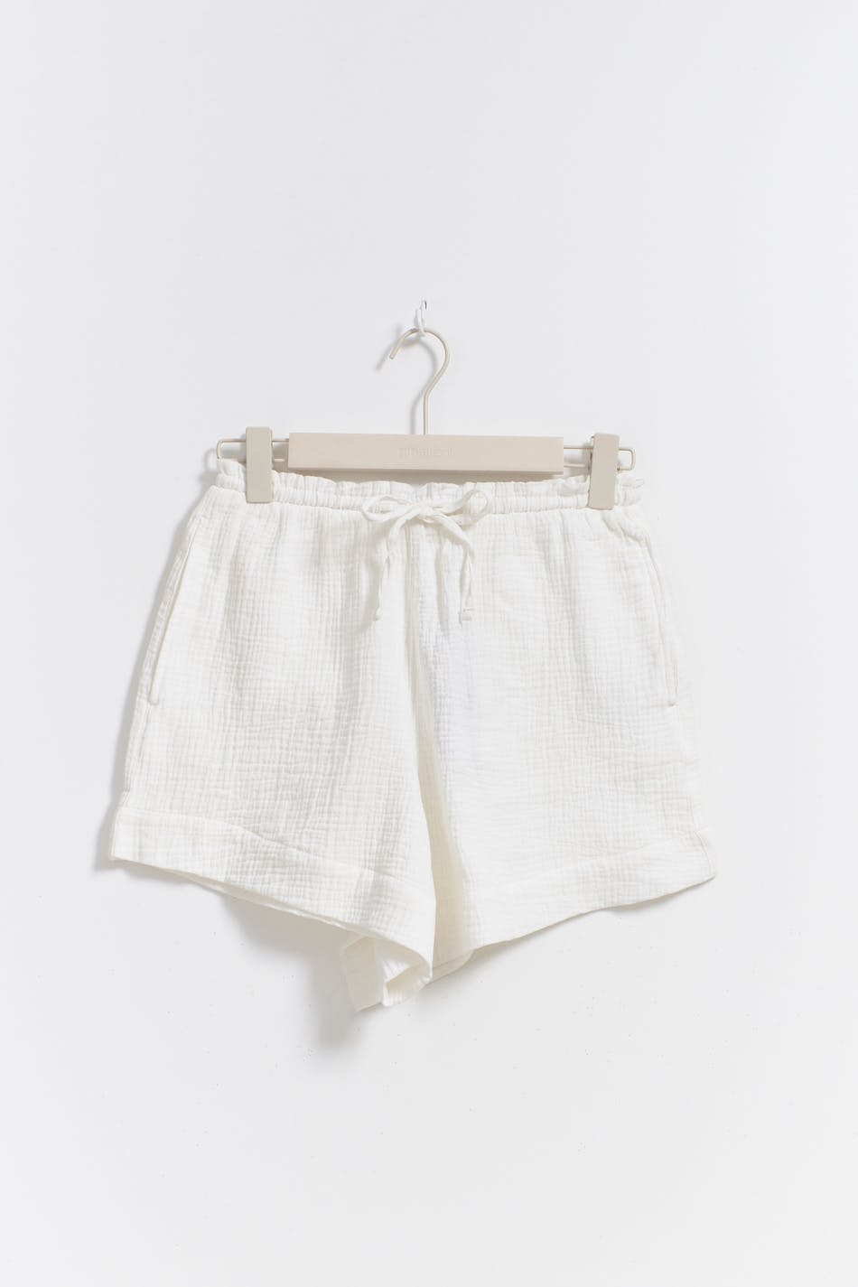 Gauze shorts - Blanc