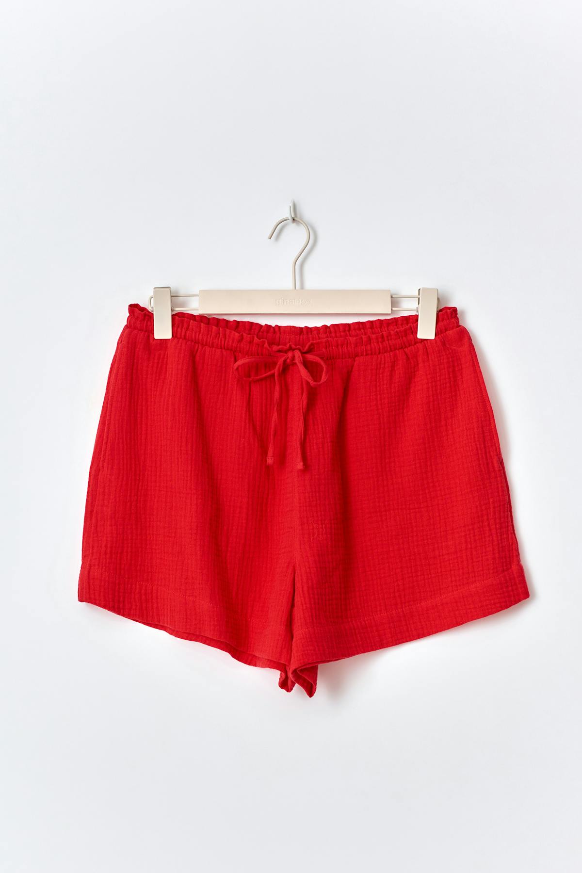 Gauze shorts - Strong pink