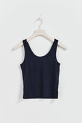 Yoga tank top - Bleu marine