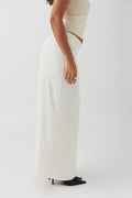 Low waist maxi skirt - Noir