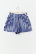 Poplin shorts - Pink stripe